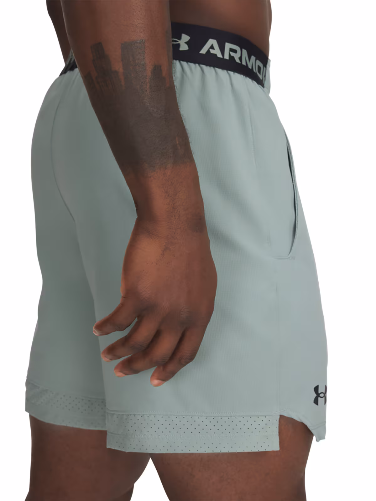 Spodenki treningowe męskie Under Armour UA Vanish Woven 6in Shorts - szare