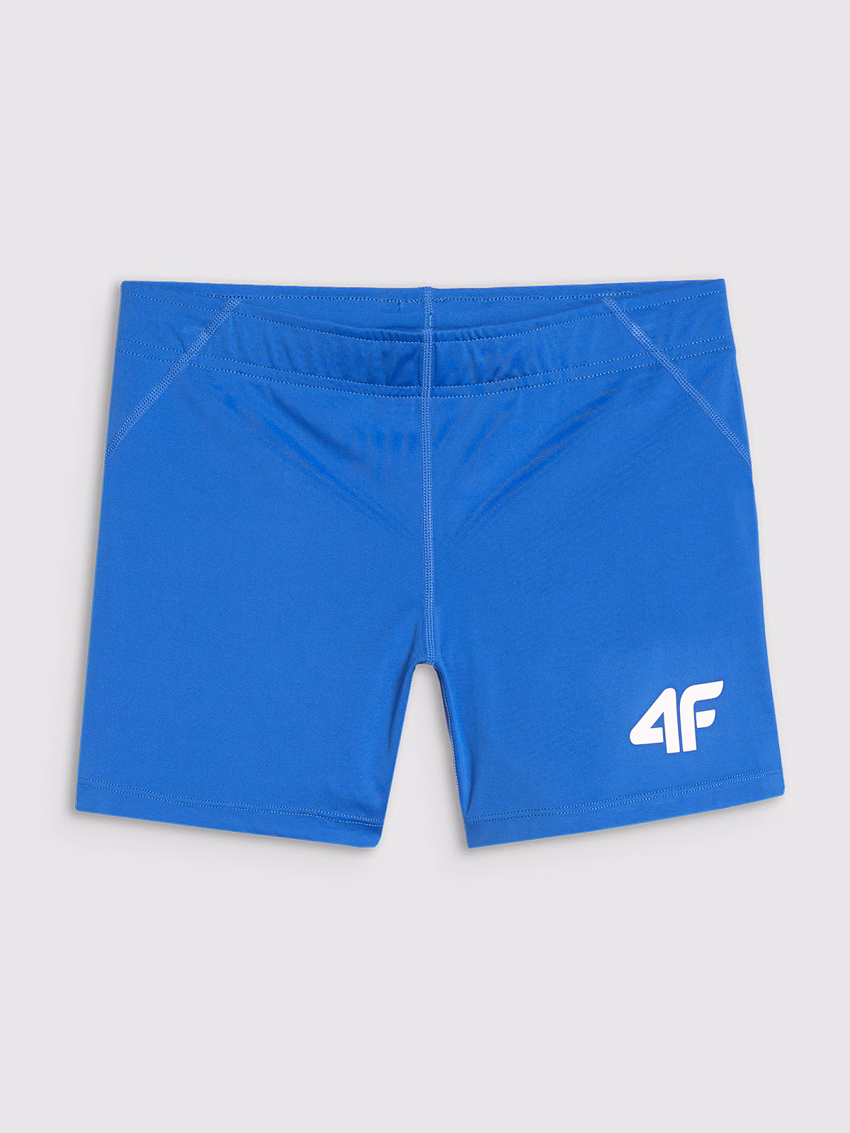 Legginsy krótkie treningowe damskie - niebieskie