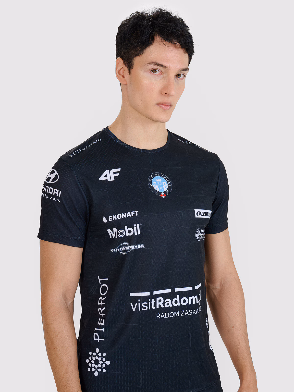 Koszulka meczowa replika domowa z sezonu 2024/25 męska 4F x Czarni Radom - multikolor