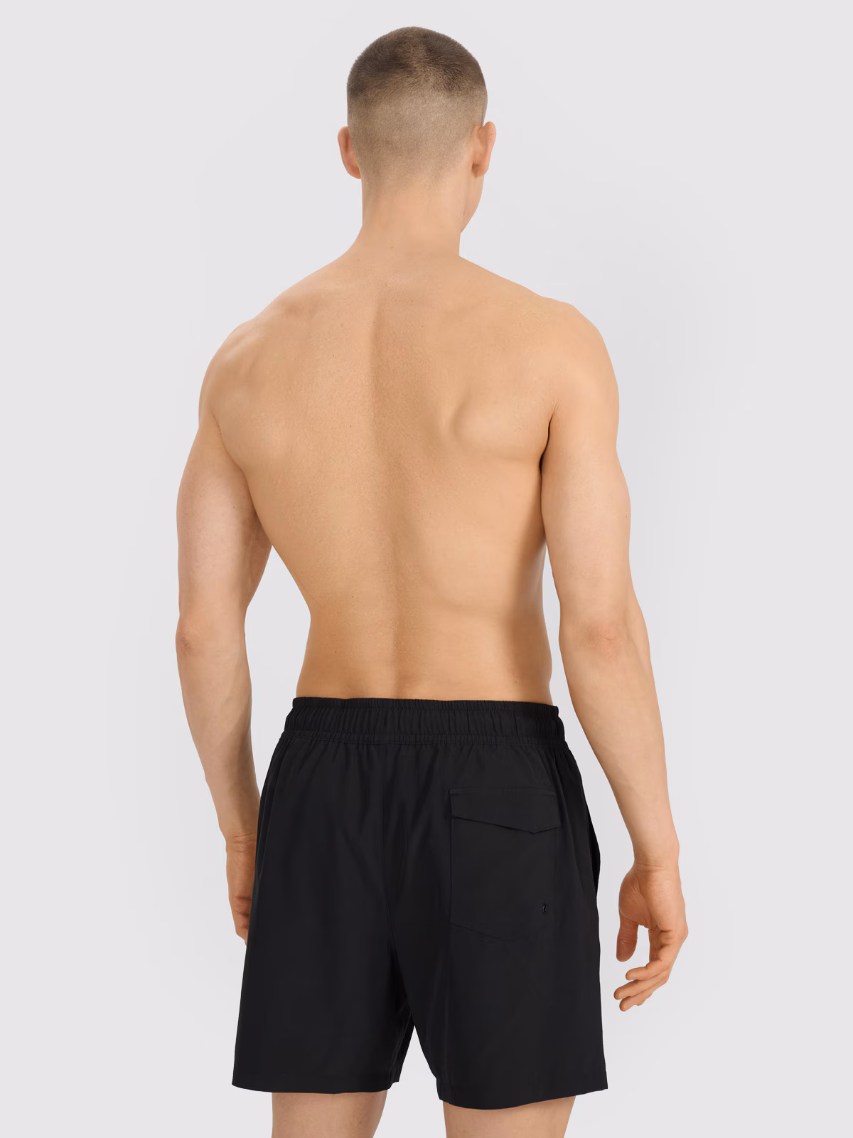 Spodenki plażowe męskie - czarne