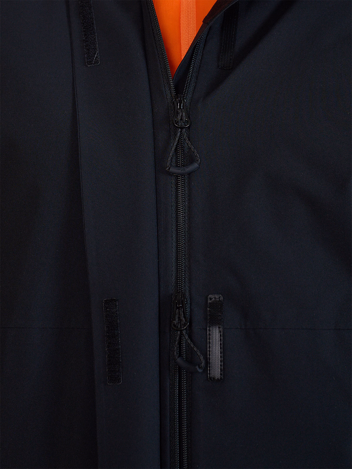 Kurtka trekkingowa membrana 15000 damska - pomarańczowa