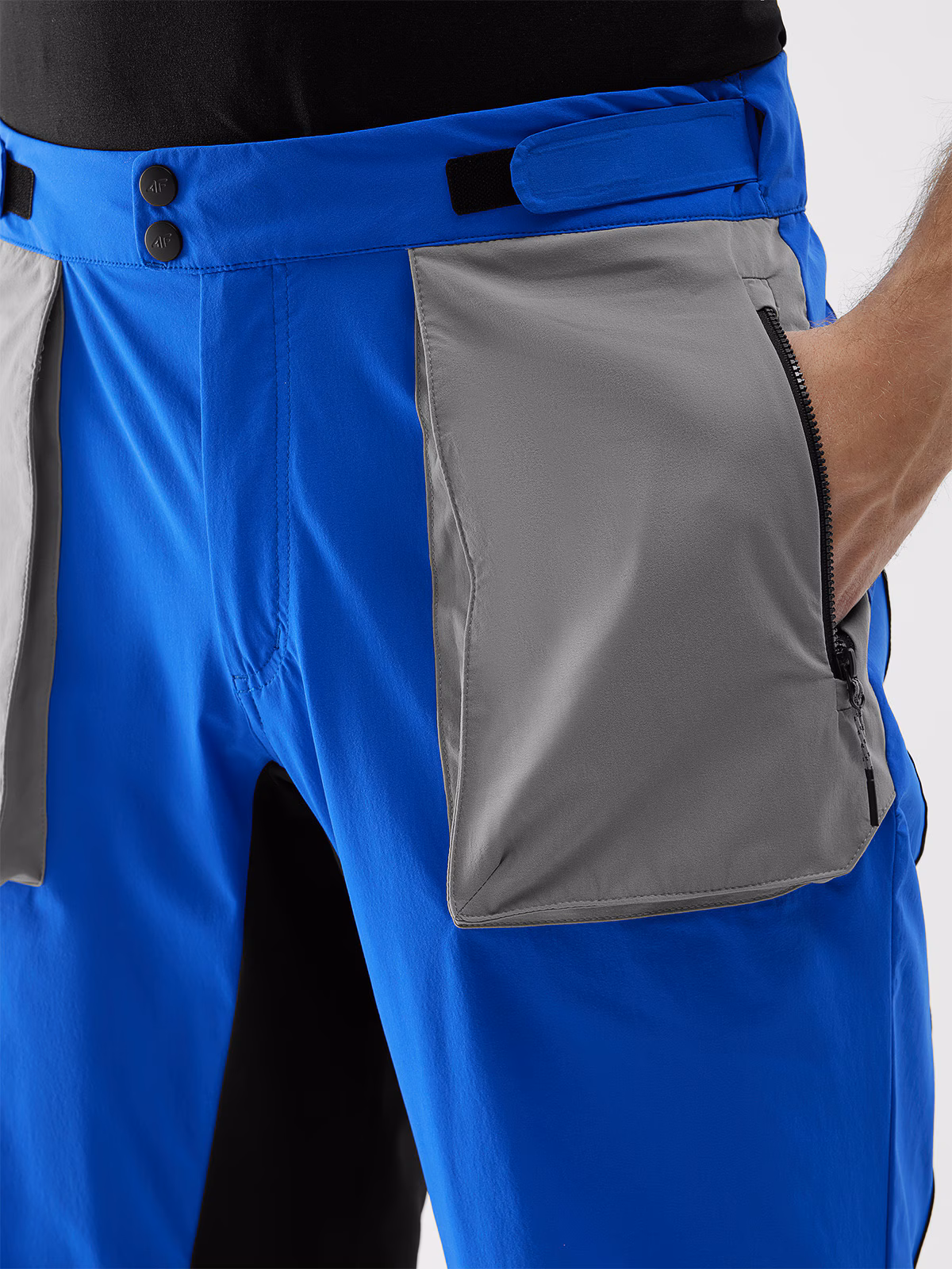 Spodenki trekkingowe 4Way Stretch męskie - brązowe