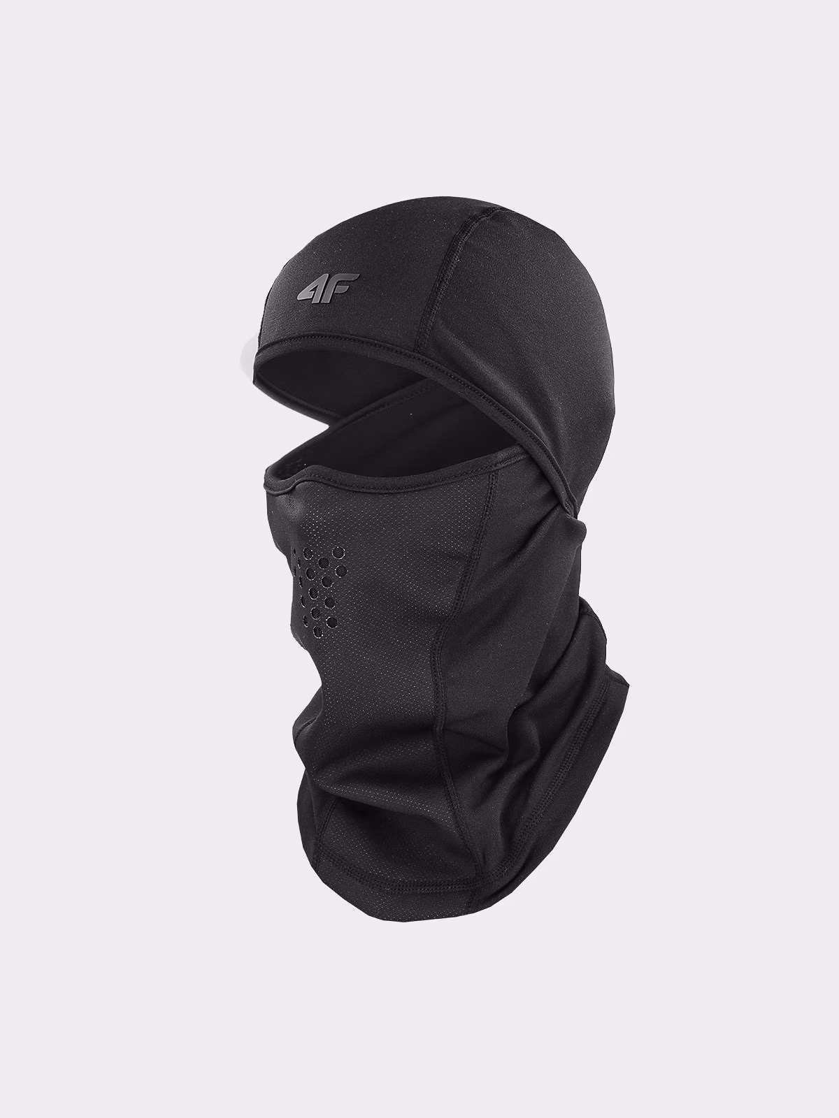 Kominiarka narciarska uniseks - czarna