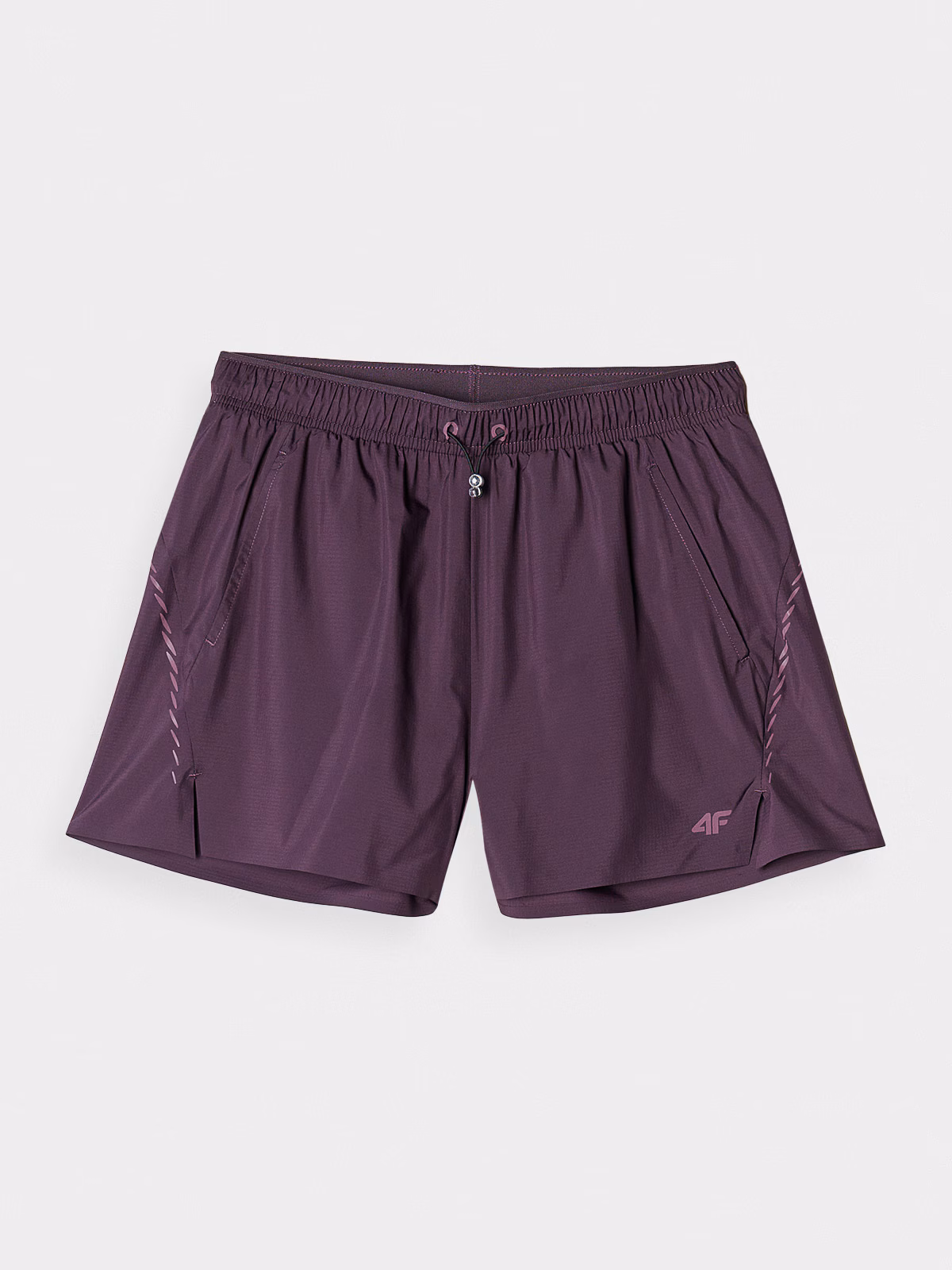 Spodenki do biegania szybkoschnące damskie - fioletowe
