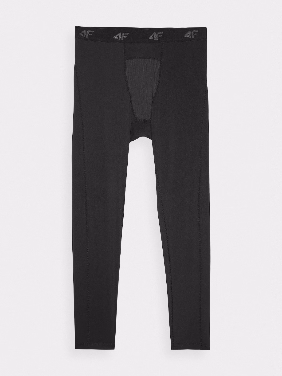 Legginsy treningowe szybkoschnace męskie - czarne