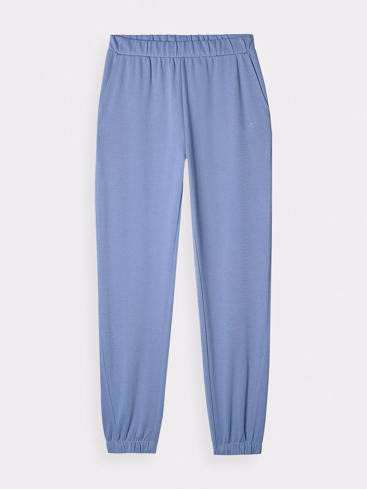Spodnie dresowe joggery damskie - niebieskie