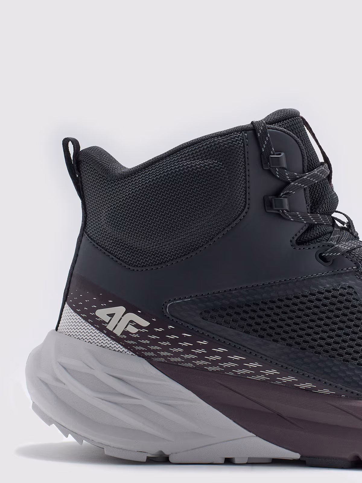 Wysokie buty trekkingowe SPEED HIKER z membraną męskie - fioletowe