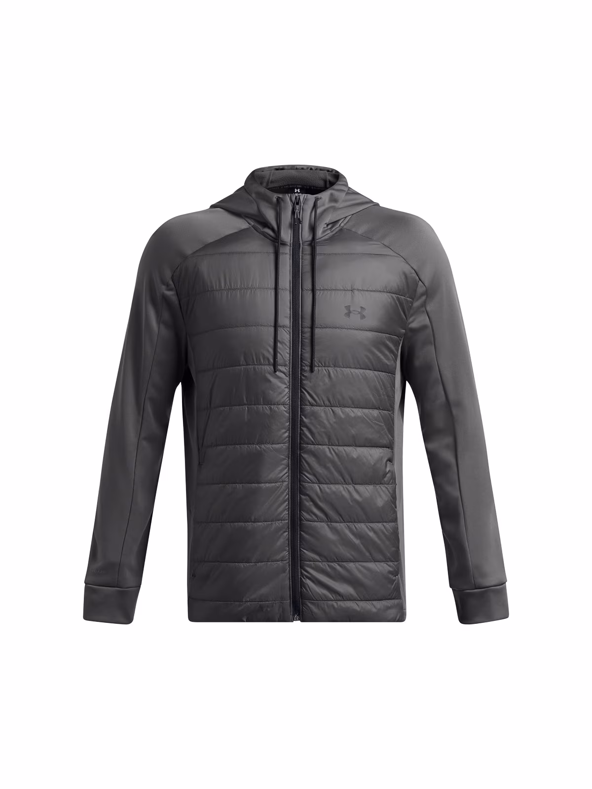 Kurtka treningowa męska Under Armour Armour Fleece Swacket - szara