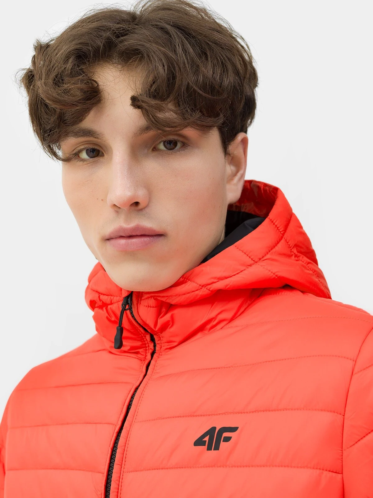 Kurtka puchowa z wypełnieniem syntetycznym męska