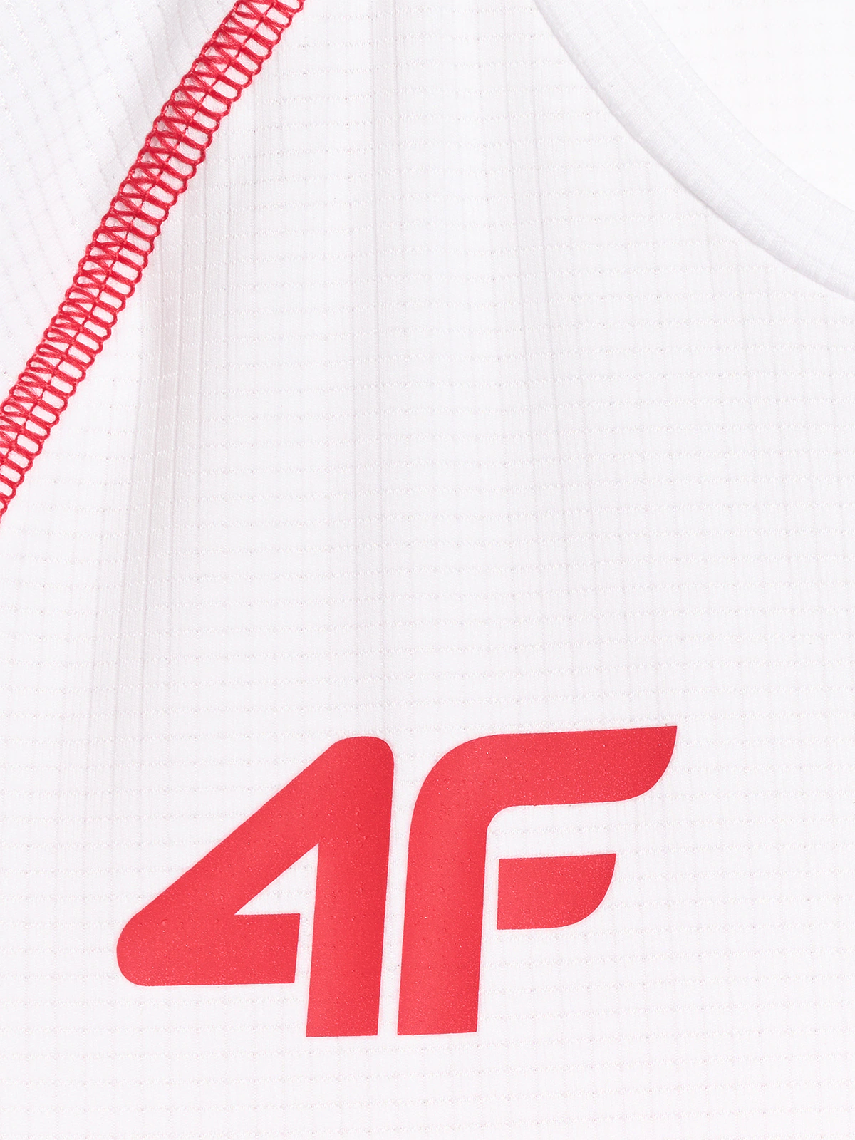 Koszulka reprezentacji Polski replika damska 4F x PZLA - czerwona