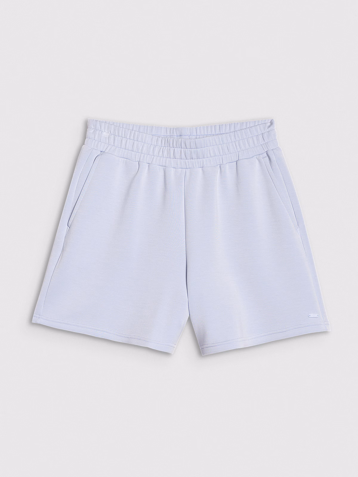 Spodenki dresowe z modalem damskie - niebieskie