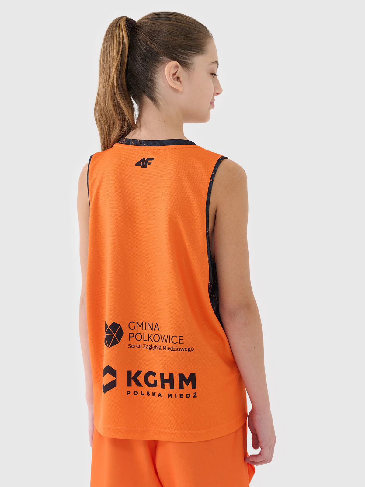 Koszulka meczowa replika domowa z sezonu 2024/25 dziecięca 4F x MKS Polkowice - multikolor