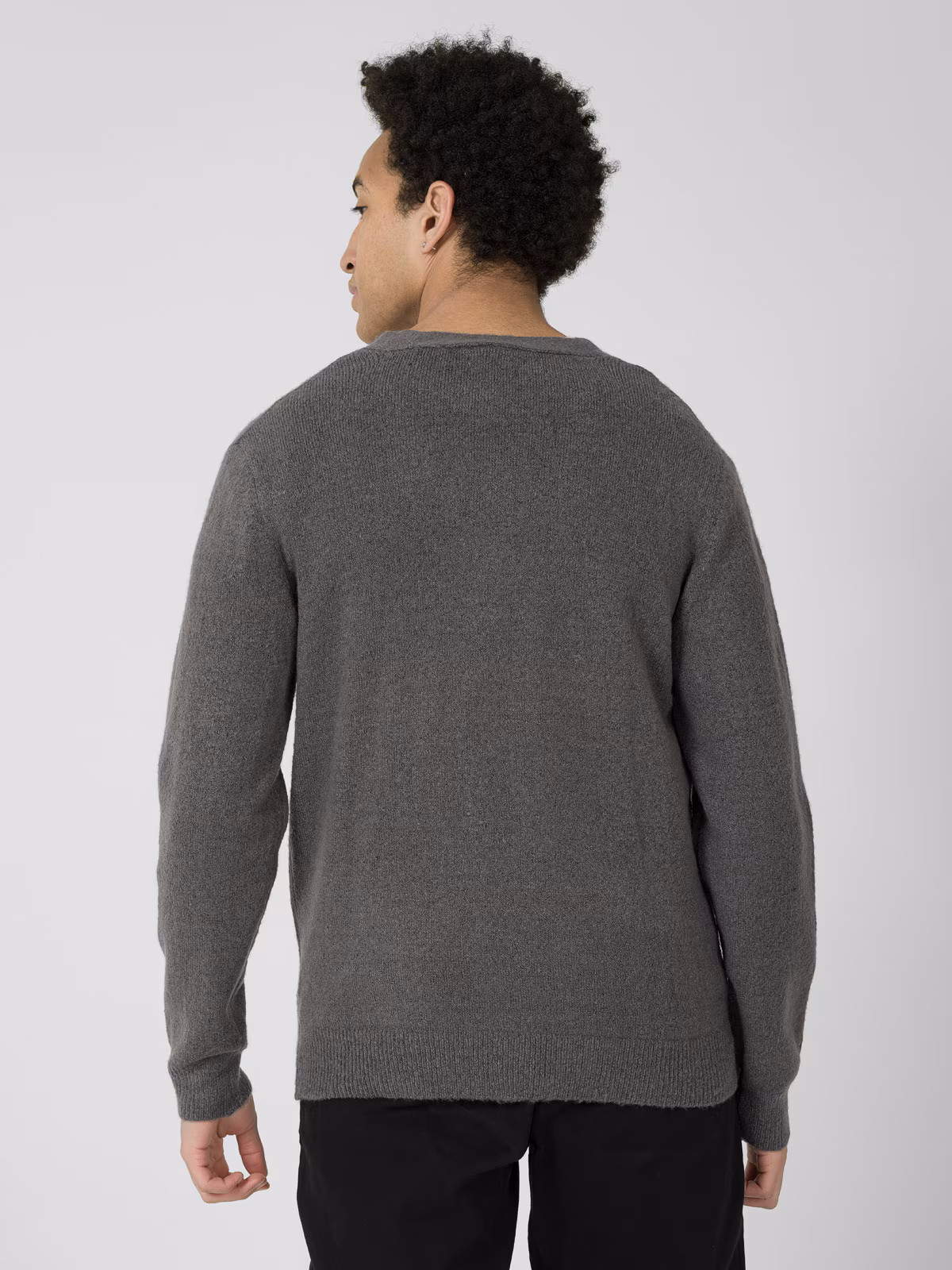 Sweter kardigan męski Outhorn - czarny