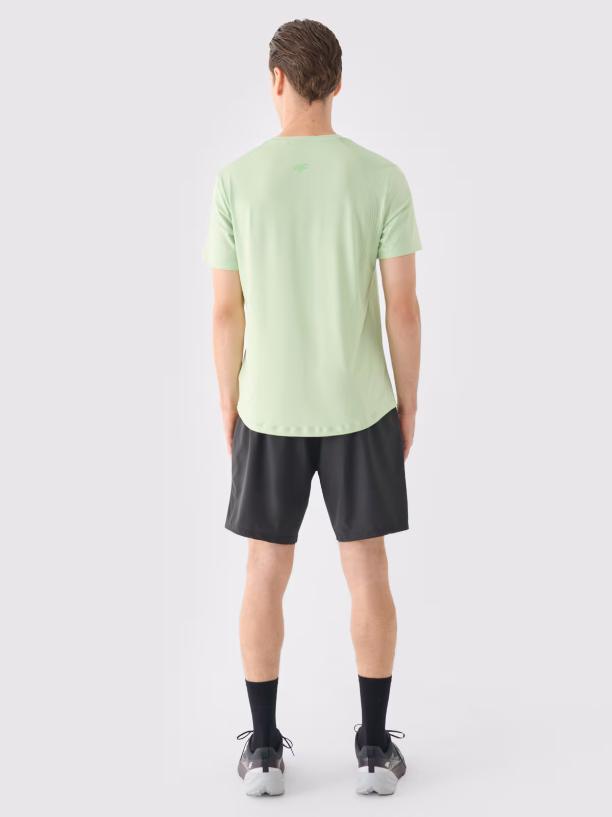 Spodenki treningowe regular szybkoschnące męskie - szare