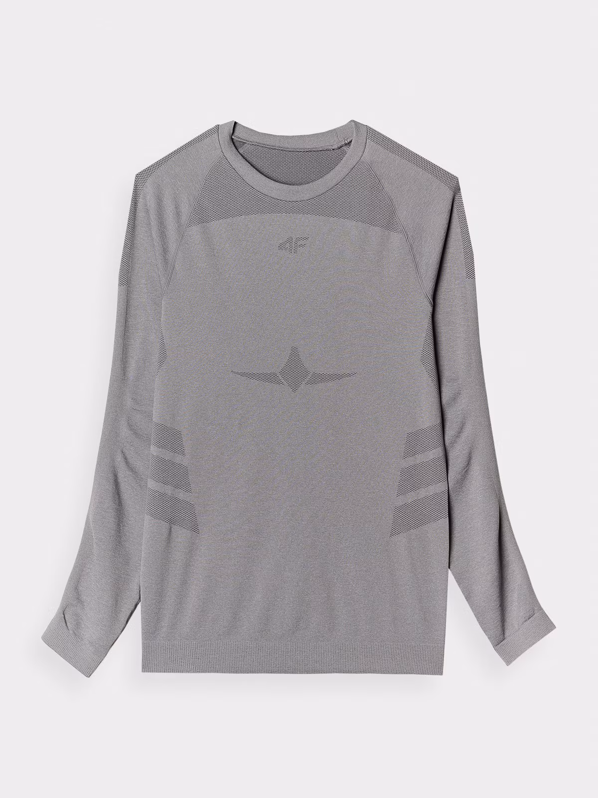 Bielizna termoaktywna bezszwowa (góra) męska - czarna