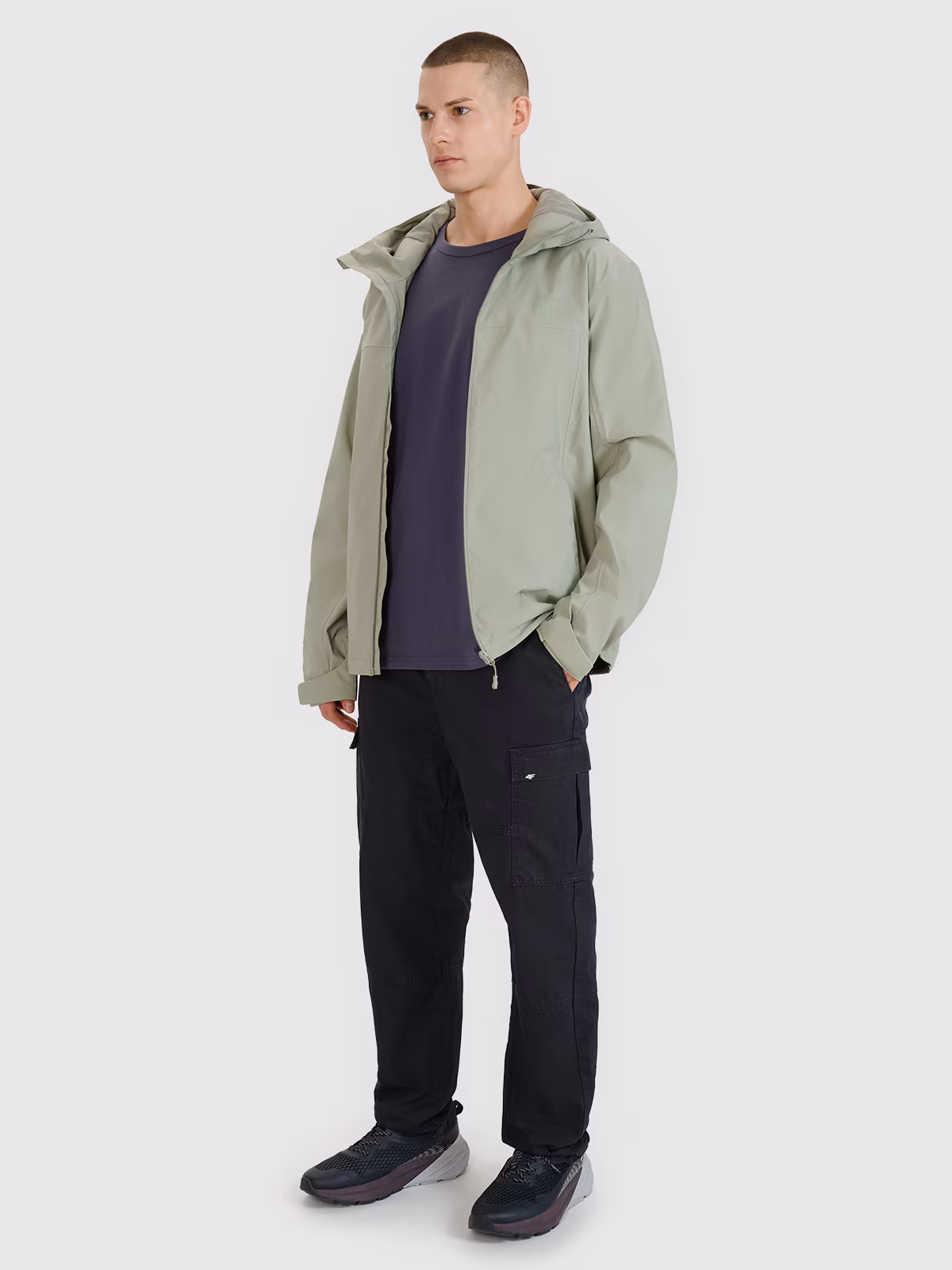 Kurtka przejściowa membrana 5000 męska - oliwkowa/khaki