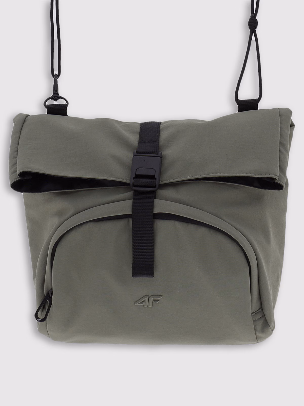 Saszetka crossbody uniseks - czarna