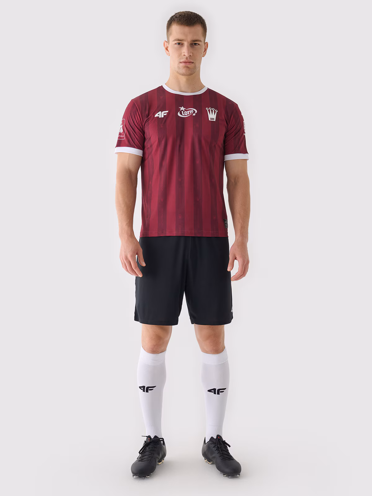 Koszulka klubowa domowa z sezonu 2024/25 męska 4F x Korona Kielce - multikolor