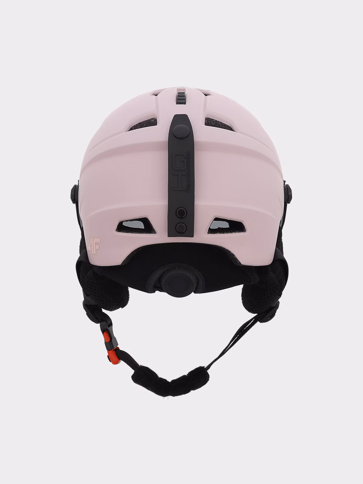 Kask narciarski z goglami uniseks - różowy