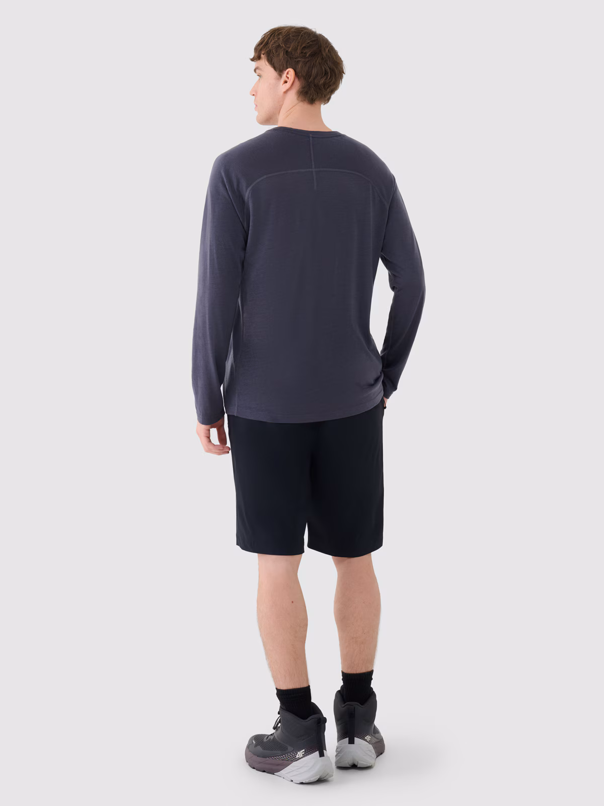 Spodenki trekkingowe 4Way Stretch męskie - granatowe