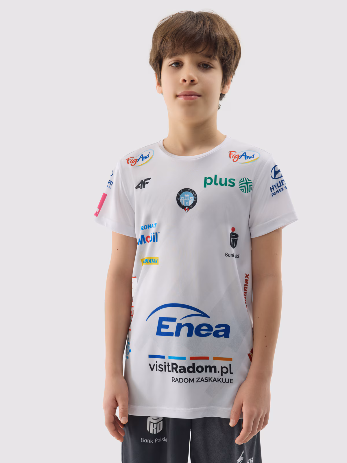 Koszulka replika domowa z sezonu 2023/2024 dziecięca 4F x Czarni Radom - multikolor