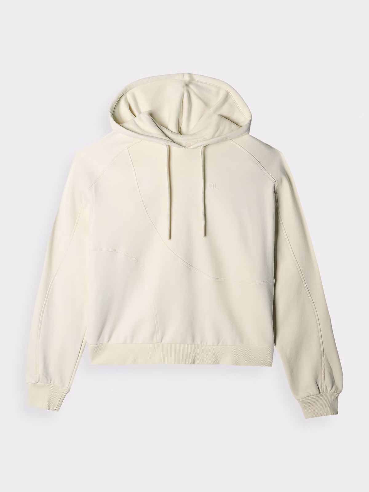 Bluza dresowa z kapturem damska 4F x Anna Lewandowska - beżowa