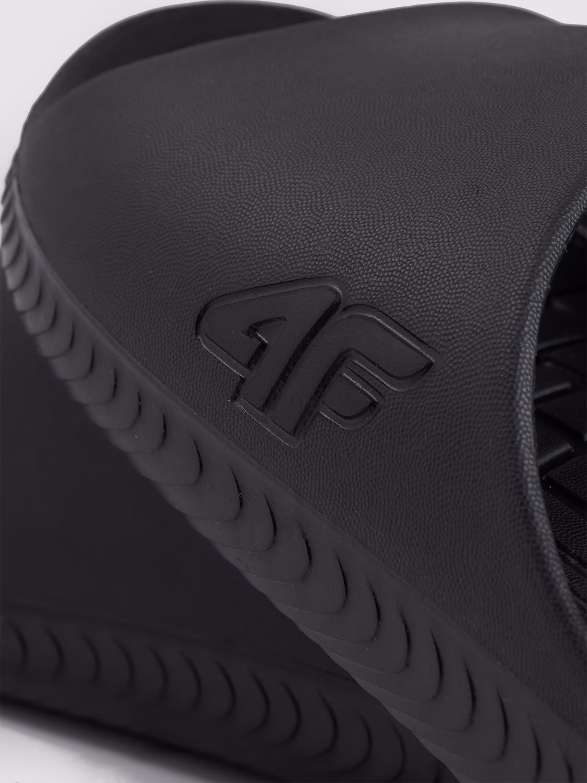 Klapki damskie - czarne