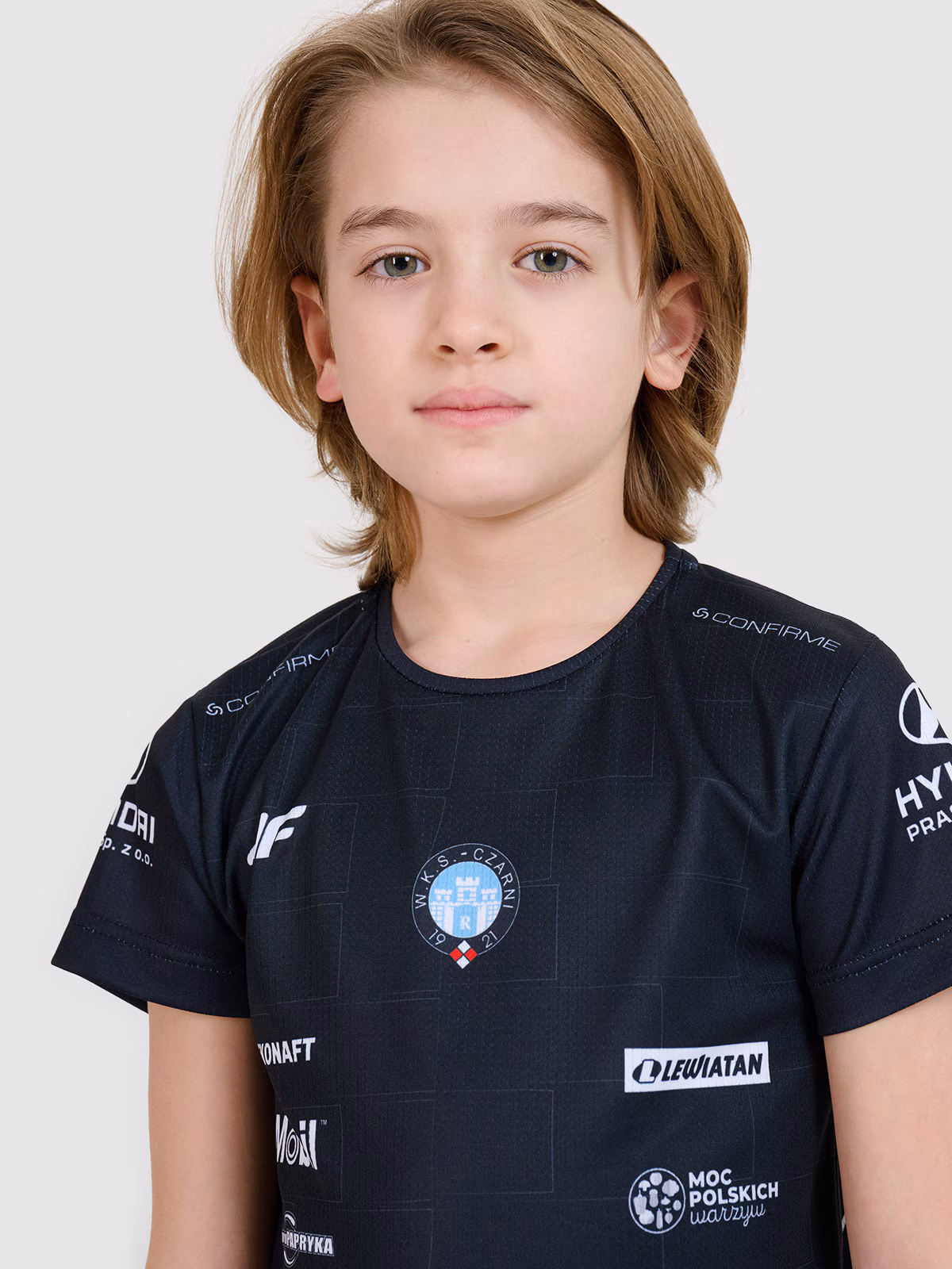 Koszulka meczowa replika domowa z sezonu 2024/25 dziecięca 4F x Czarni Radom - multikolor