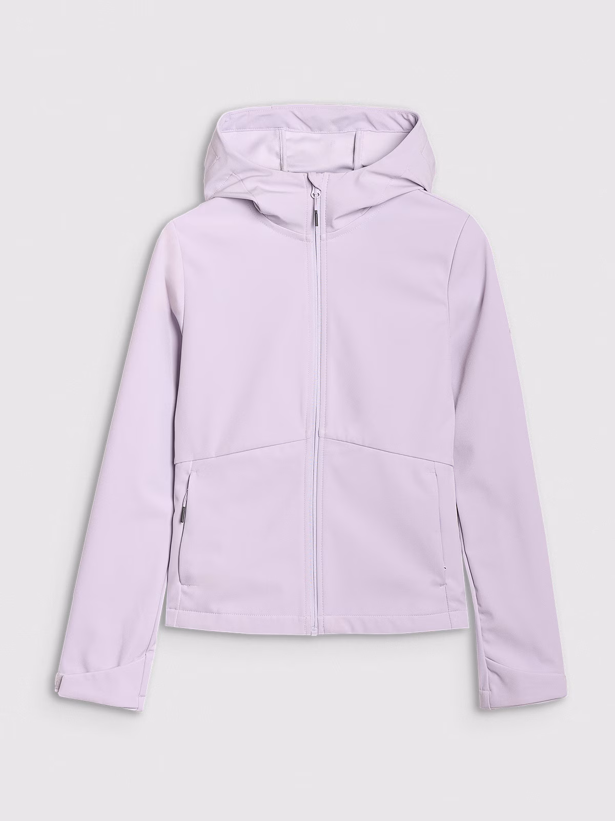 Kurtka softshell wiatroodporna membrana 5000 damska - czarna