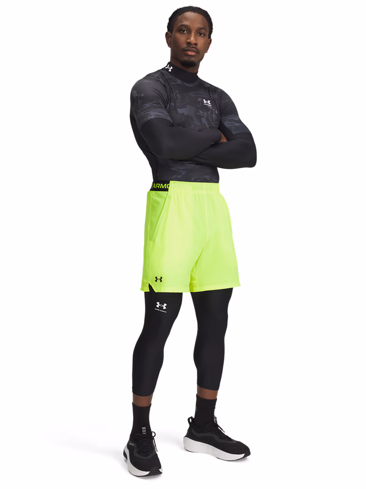 Spodenki treningowe męskie Under Armour UA Vanish Woven 6in Shorts - szare