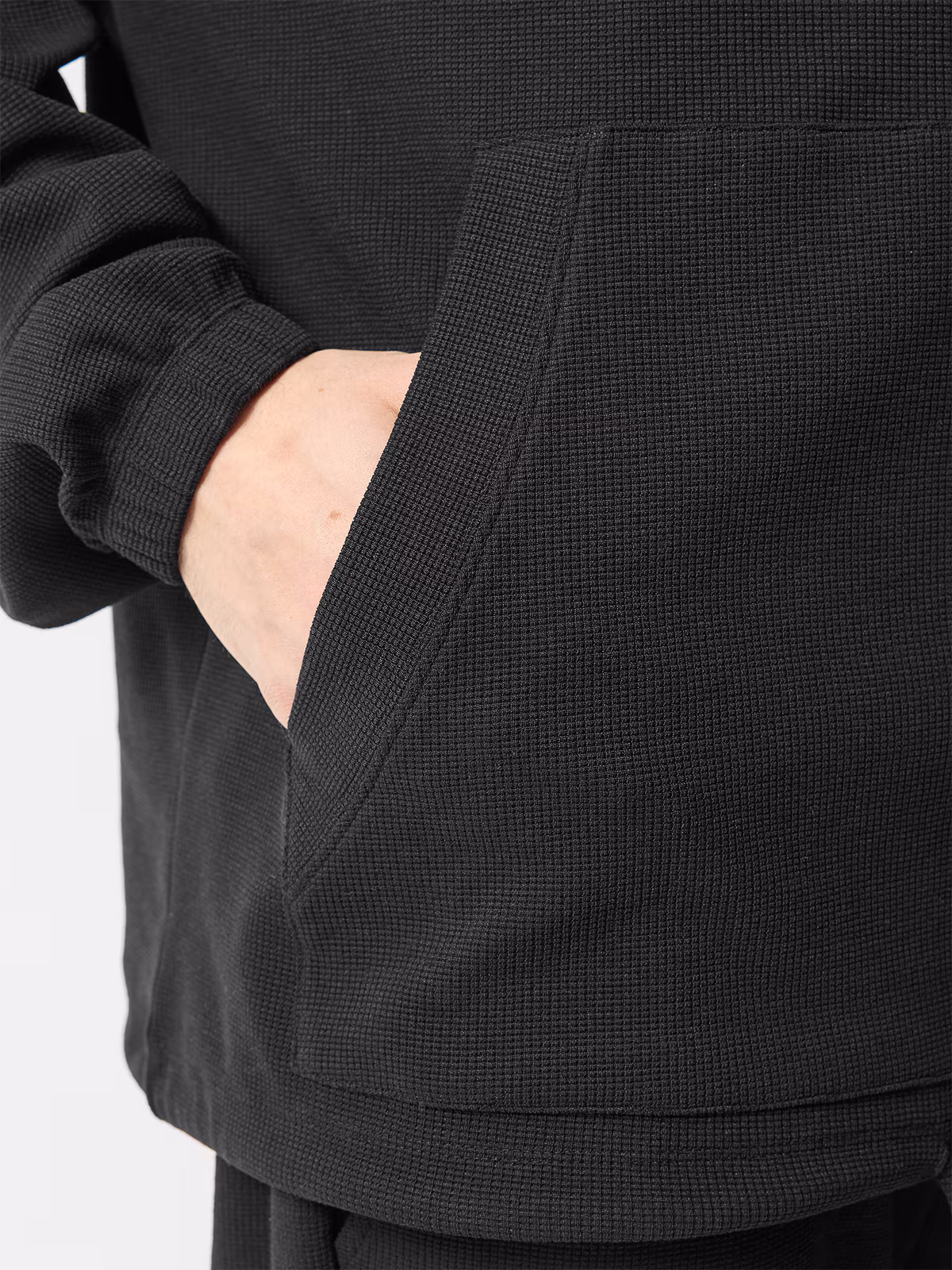 Bluza dresowa nierozpinana z kapturem męska Outhorn - beżowa