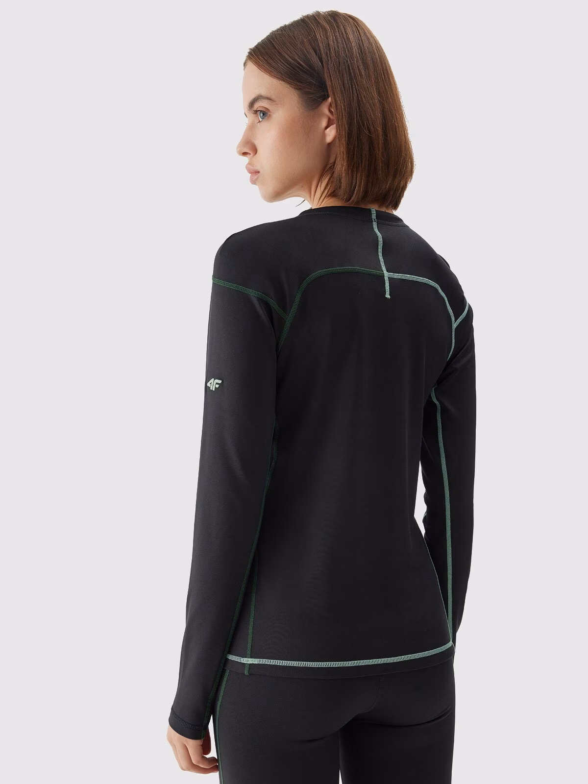 Bielizna termoaktywna skiturowa (góra) damska - czarna