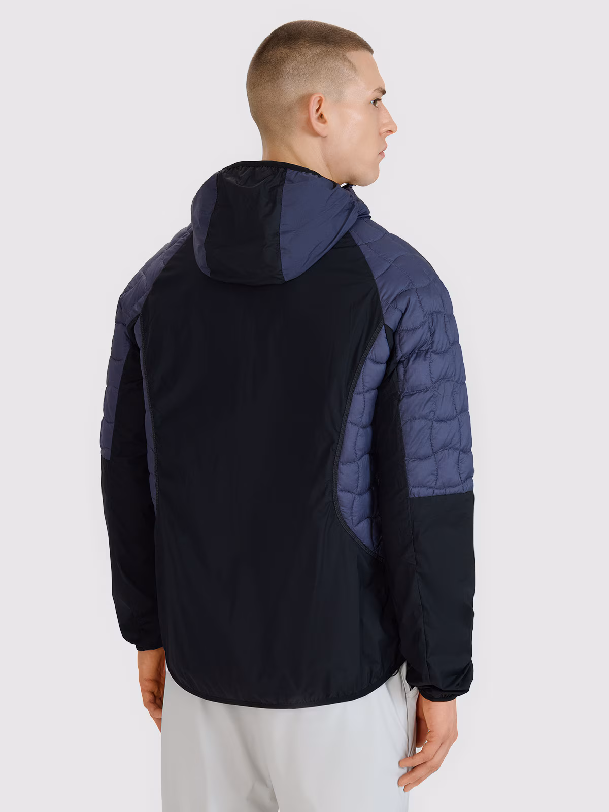 Kurtka puchowa trekkingowa z wypełnieniem Primaloft Black Insulation męska - niebieska