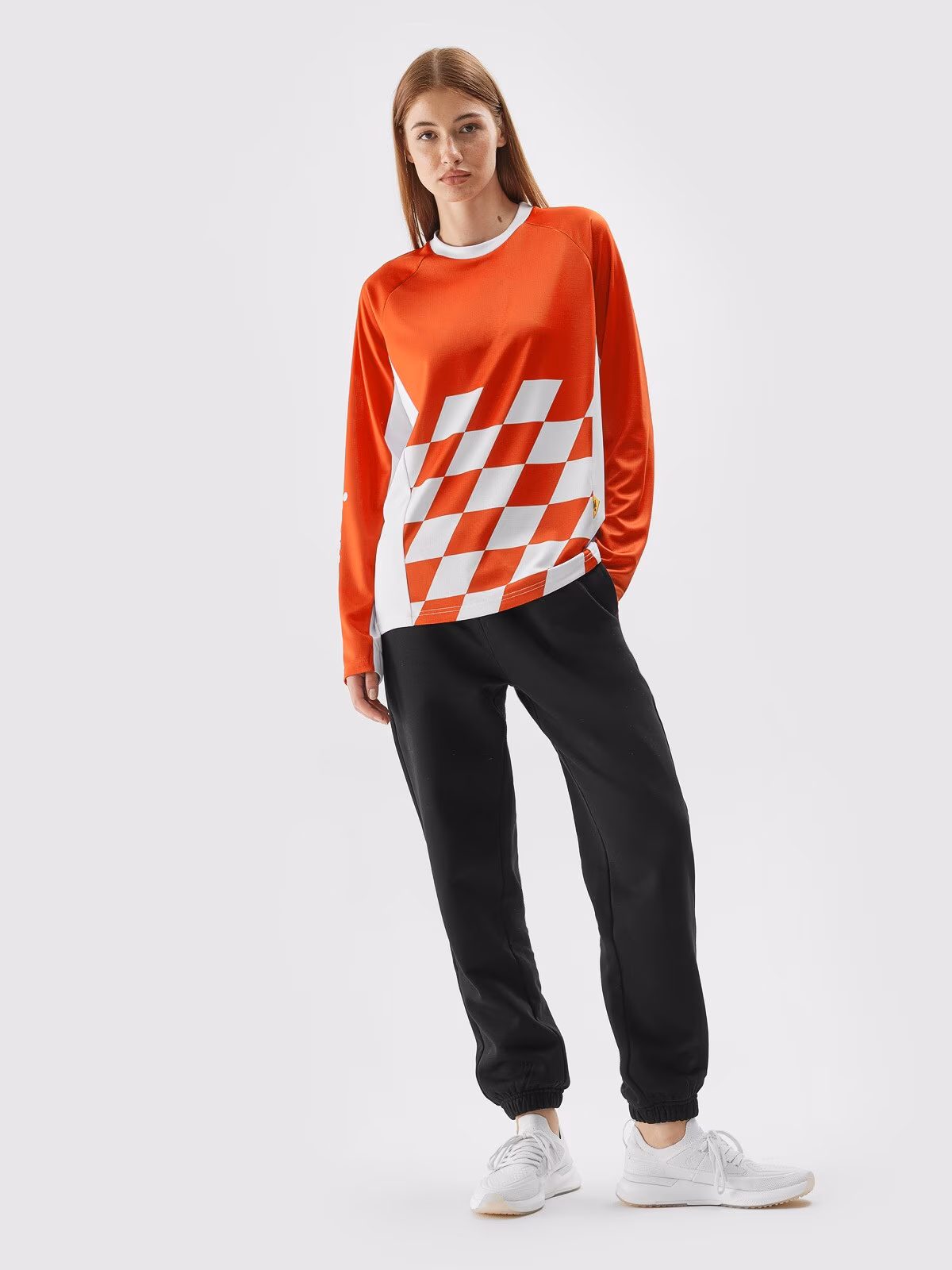 Longsleeve funkcyjny regular uniseks 4F x Drift Masters