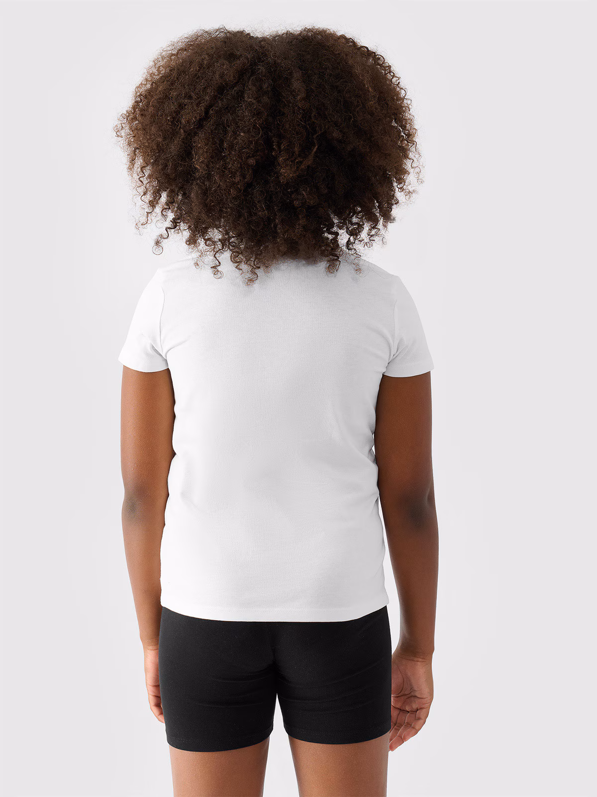 Komplet sportowy na WF (koszulka+spodenki+worek) dziewczęcy - multikolor