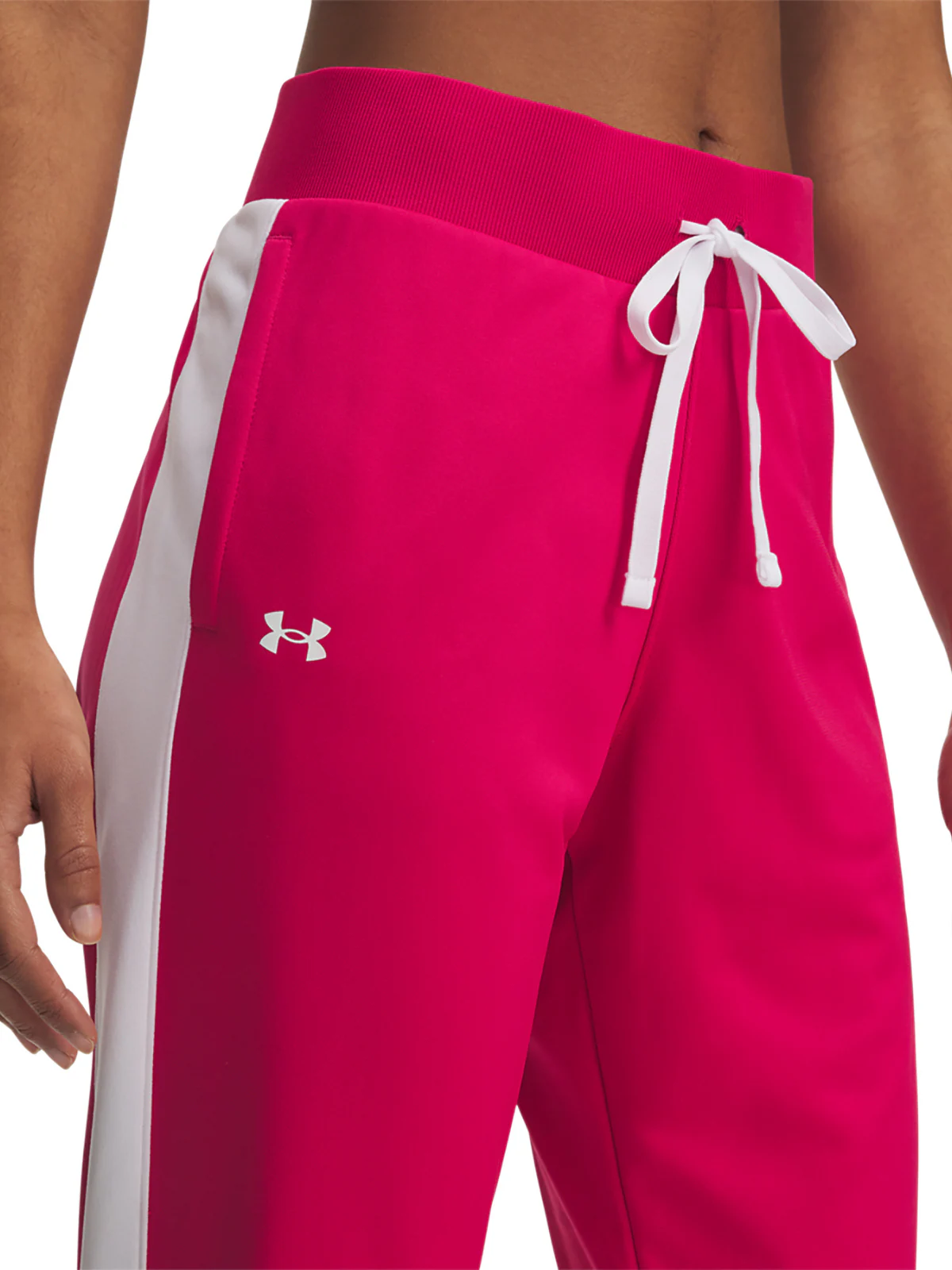 Dresowy komplet treningowy damski Under Armour UA Tricot Tracksuit - szary
