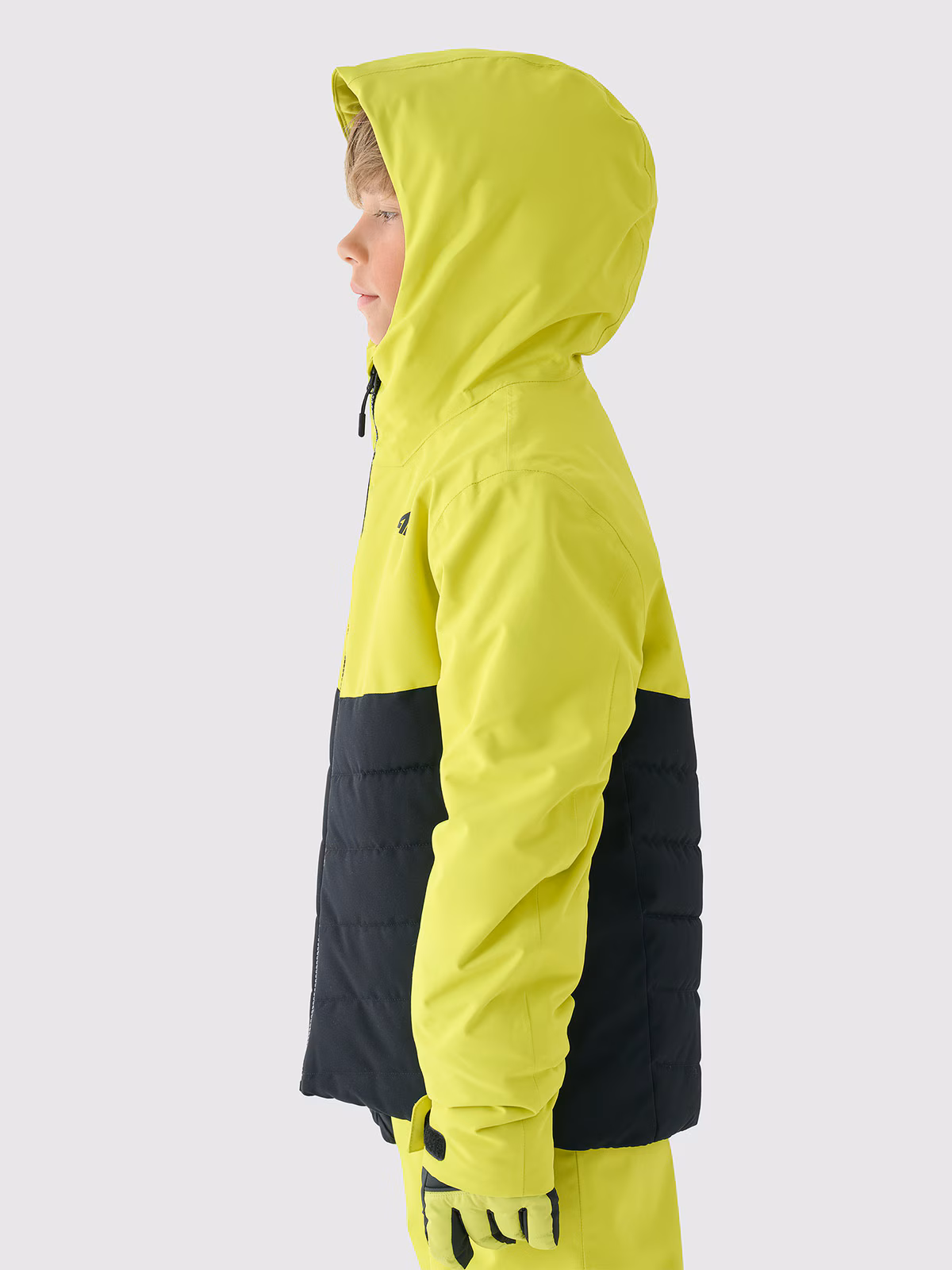 Kurtka narciarska membrana 5000 chłopięca - zielona