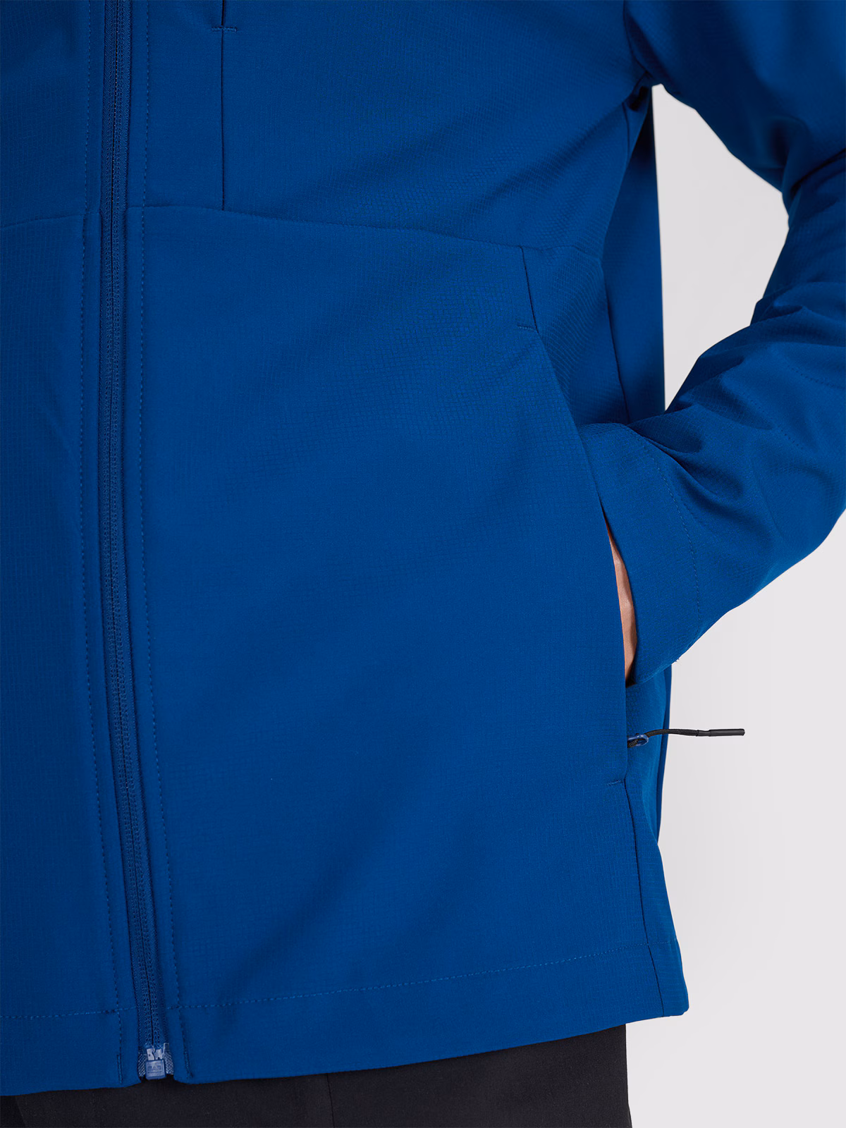 Kurtka softshell wiatroodporna męska - turkusowa