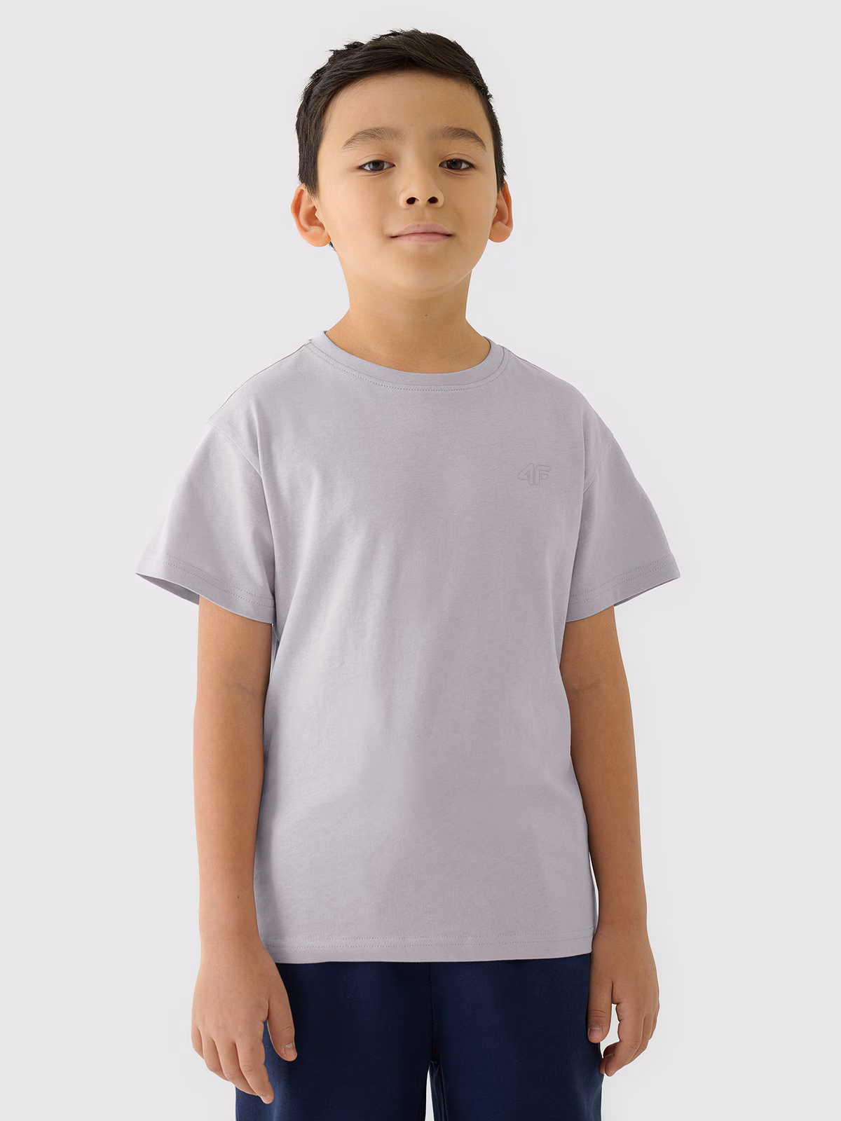 T-shirt gładki (2-pack) dziecięcy - multikolor