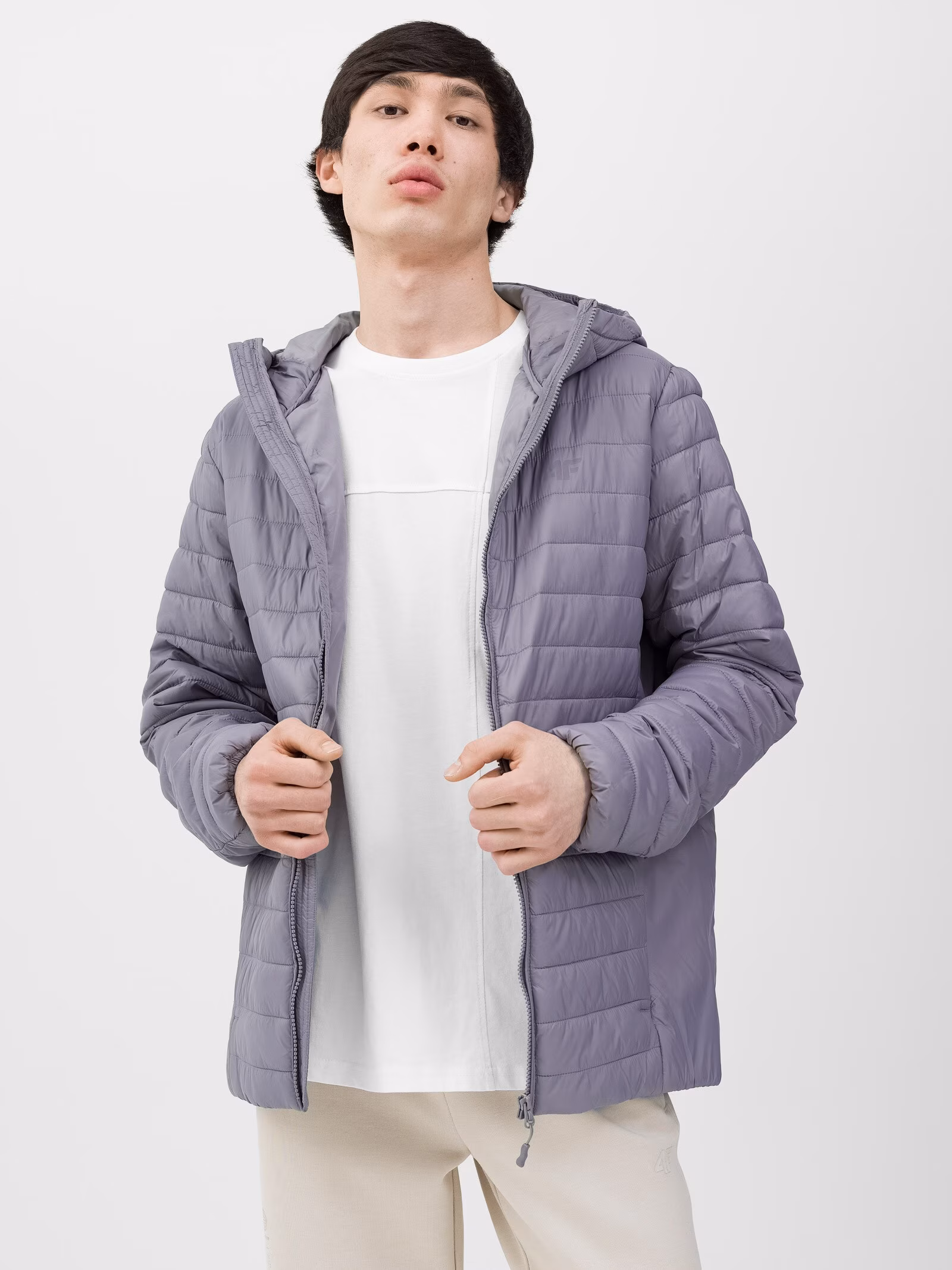 Kurtka puchowa z wypełnieniem syntetycznym męska