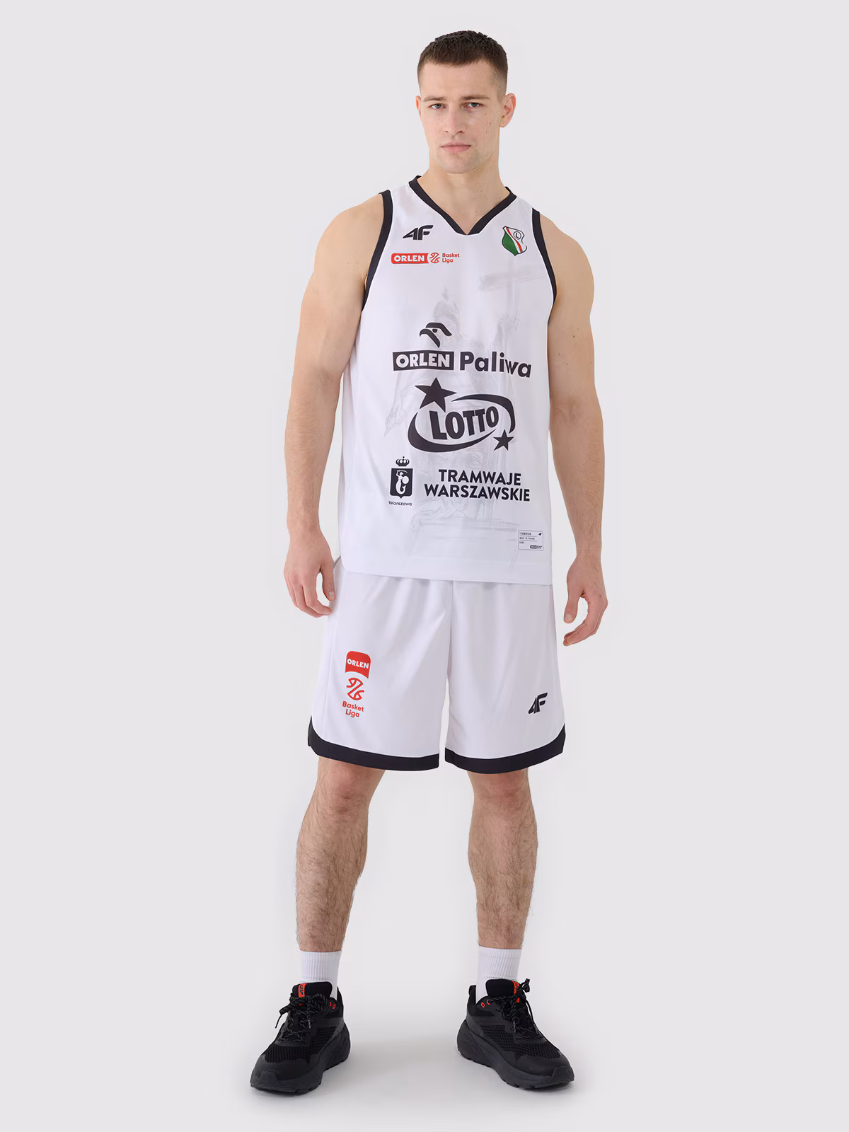 Koszulka meczowa replika domowa z sezonu 2024/25 męska 4F x PLK - Legia Warszawa - multikolor