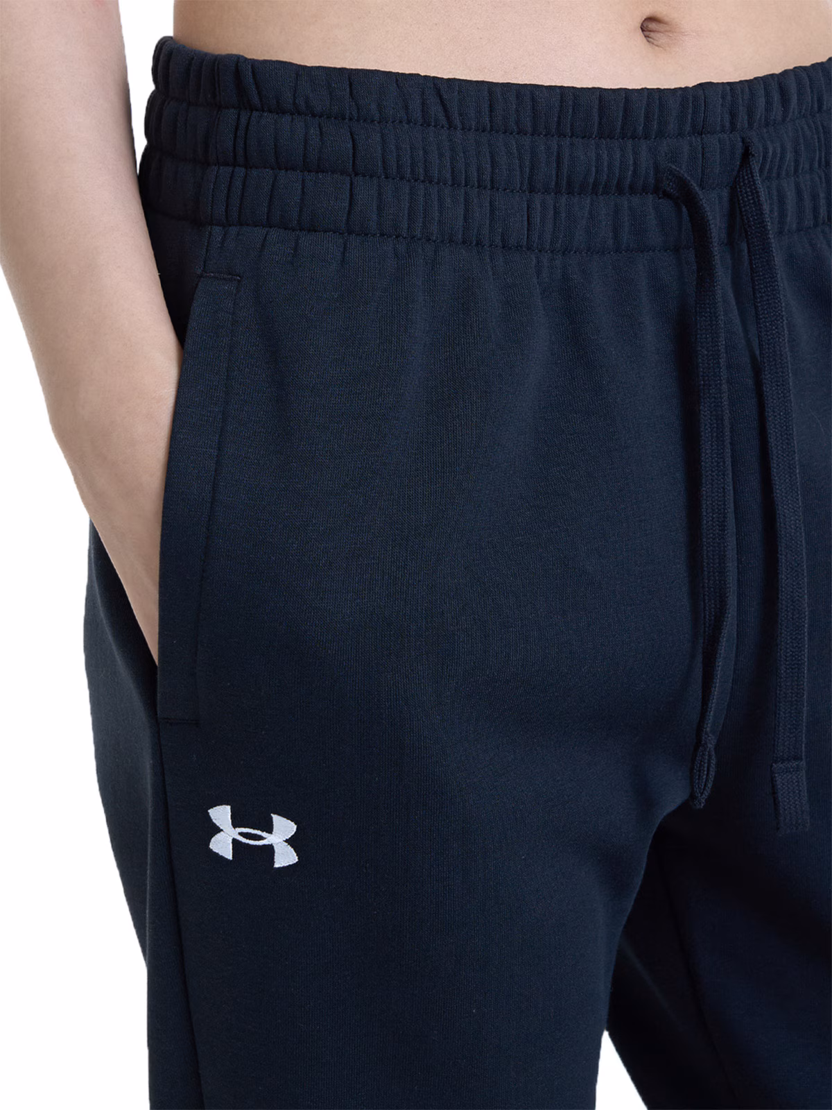 Spodnie dresowe damskie Under Armour UA Rival Fleece Jogger - czarne