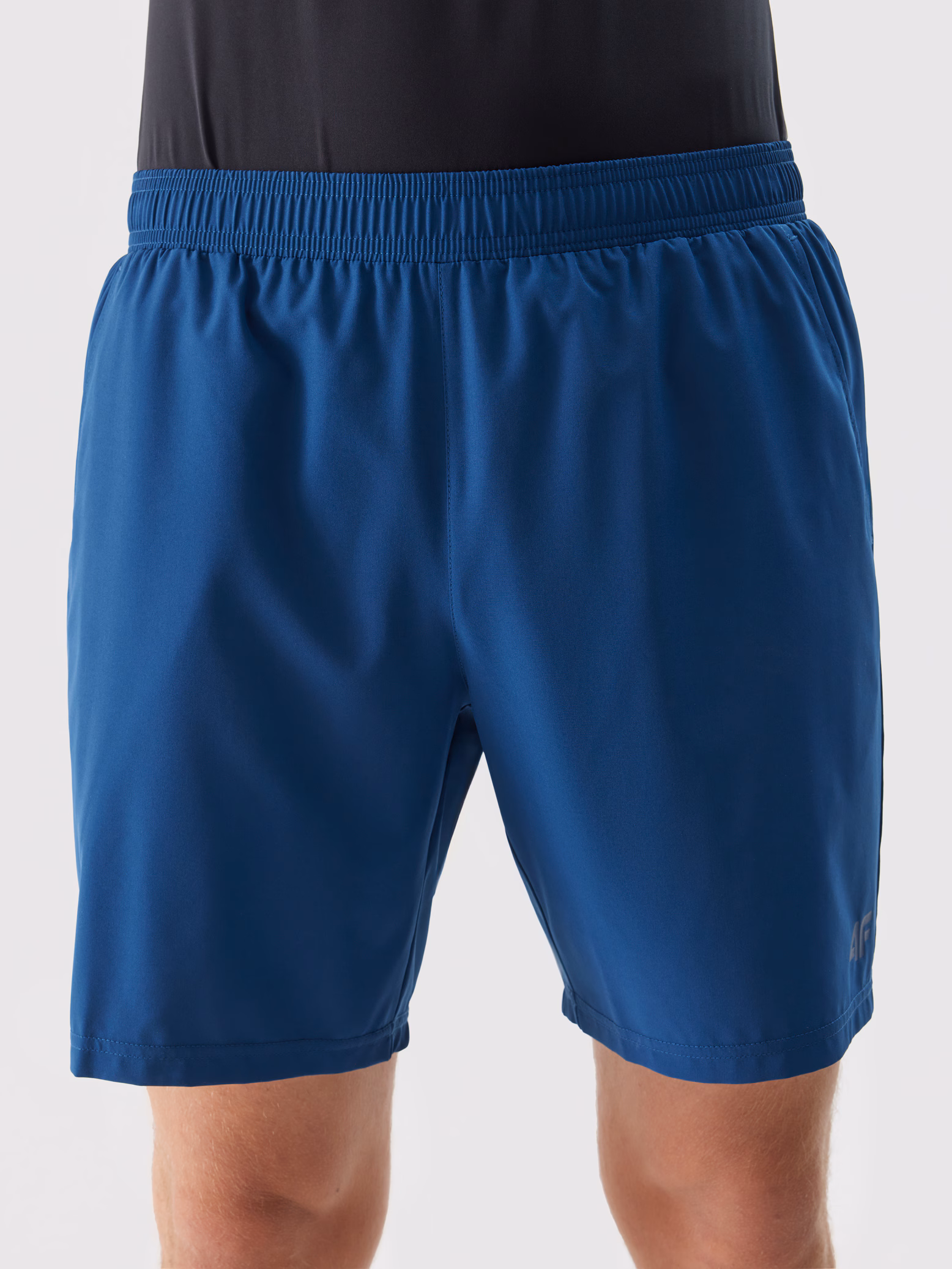 Spodenki treningowe z materiału z recyklingu męskie - pomarańczowe