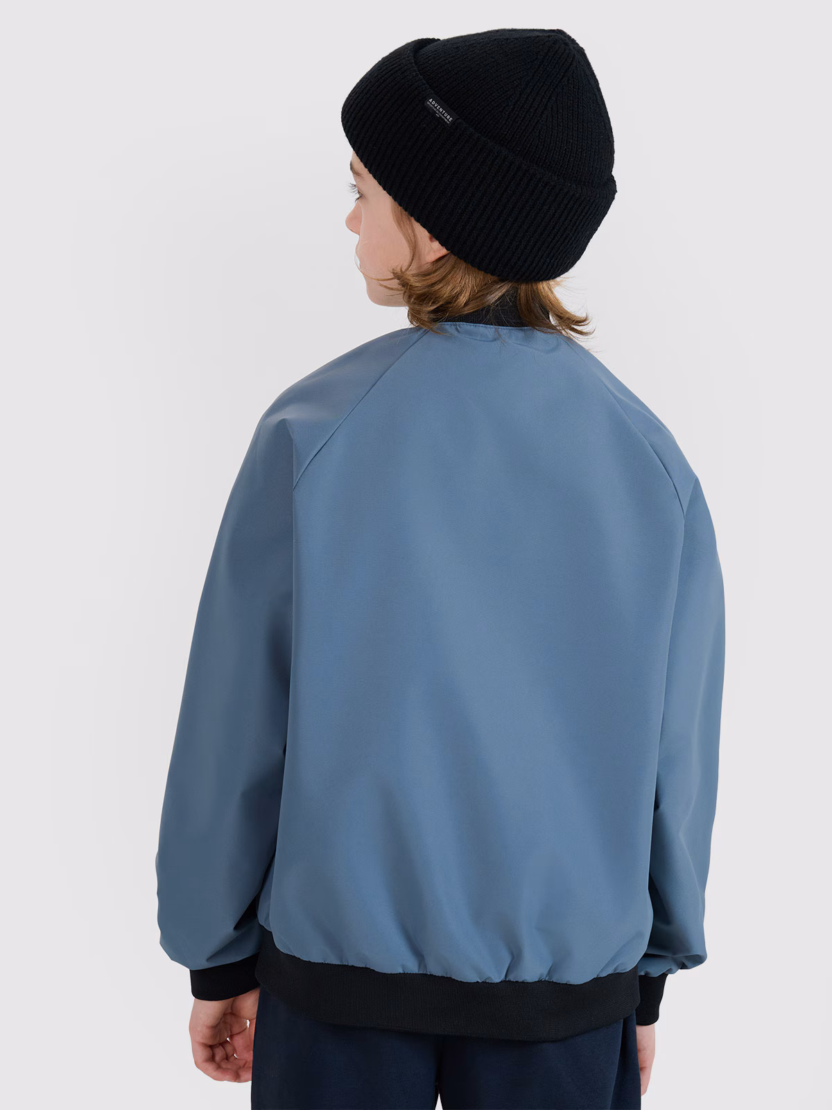 Kurtka przejściowa bomberka chłopięca - czarna