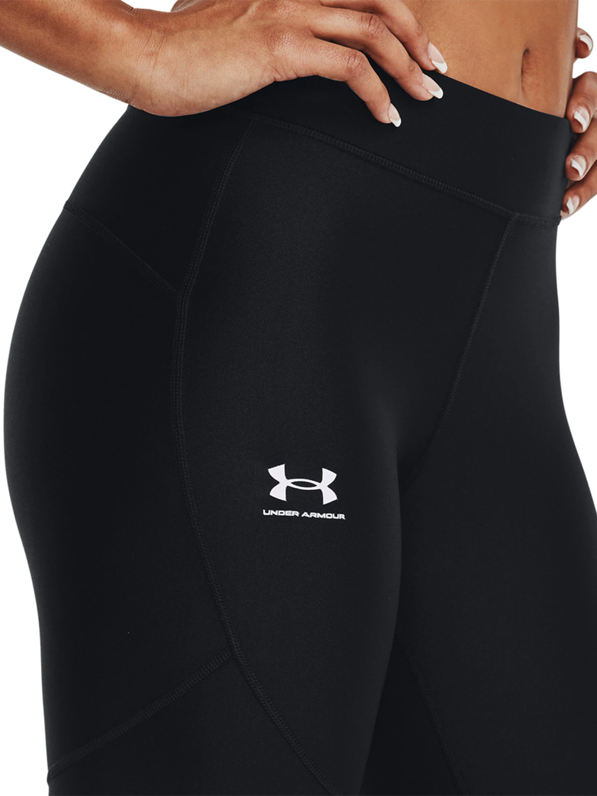 Spodenki treningowe damskie Under Armour UA HG Authentics Long Sts - czarne