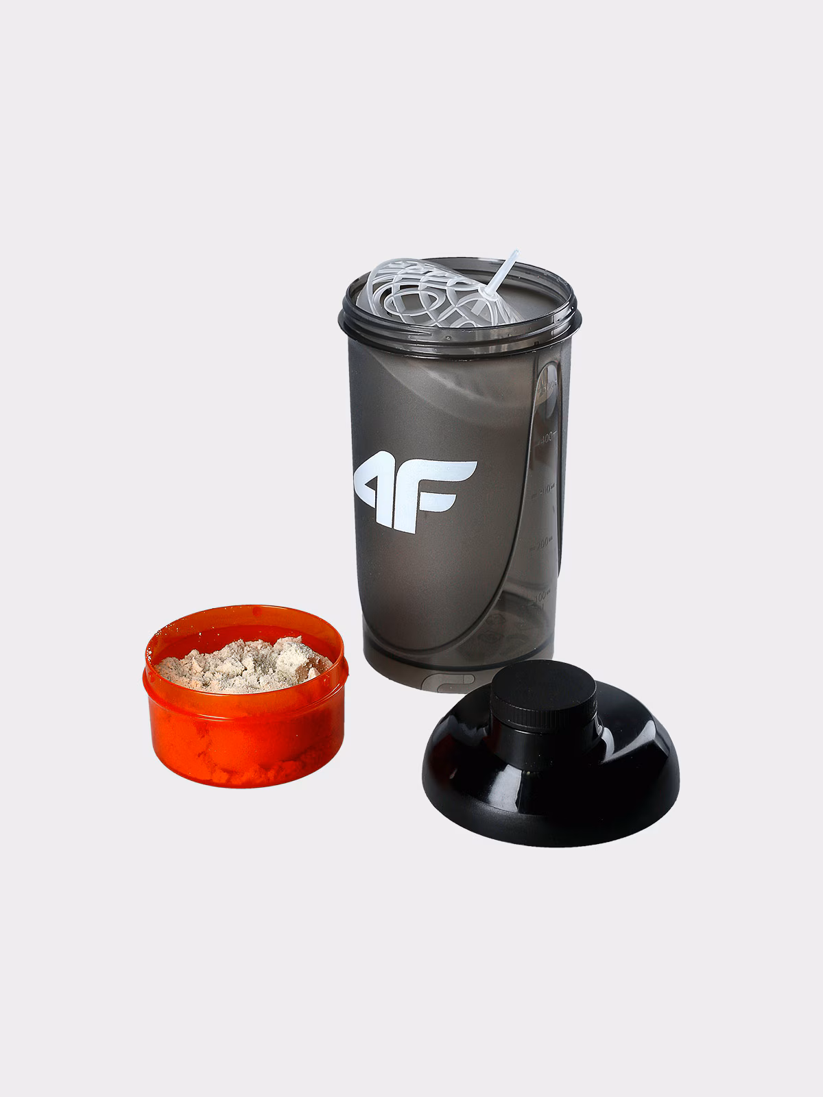Shaker 500 ml + 150 ml - czarny