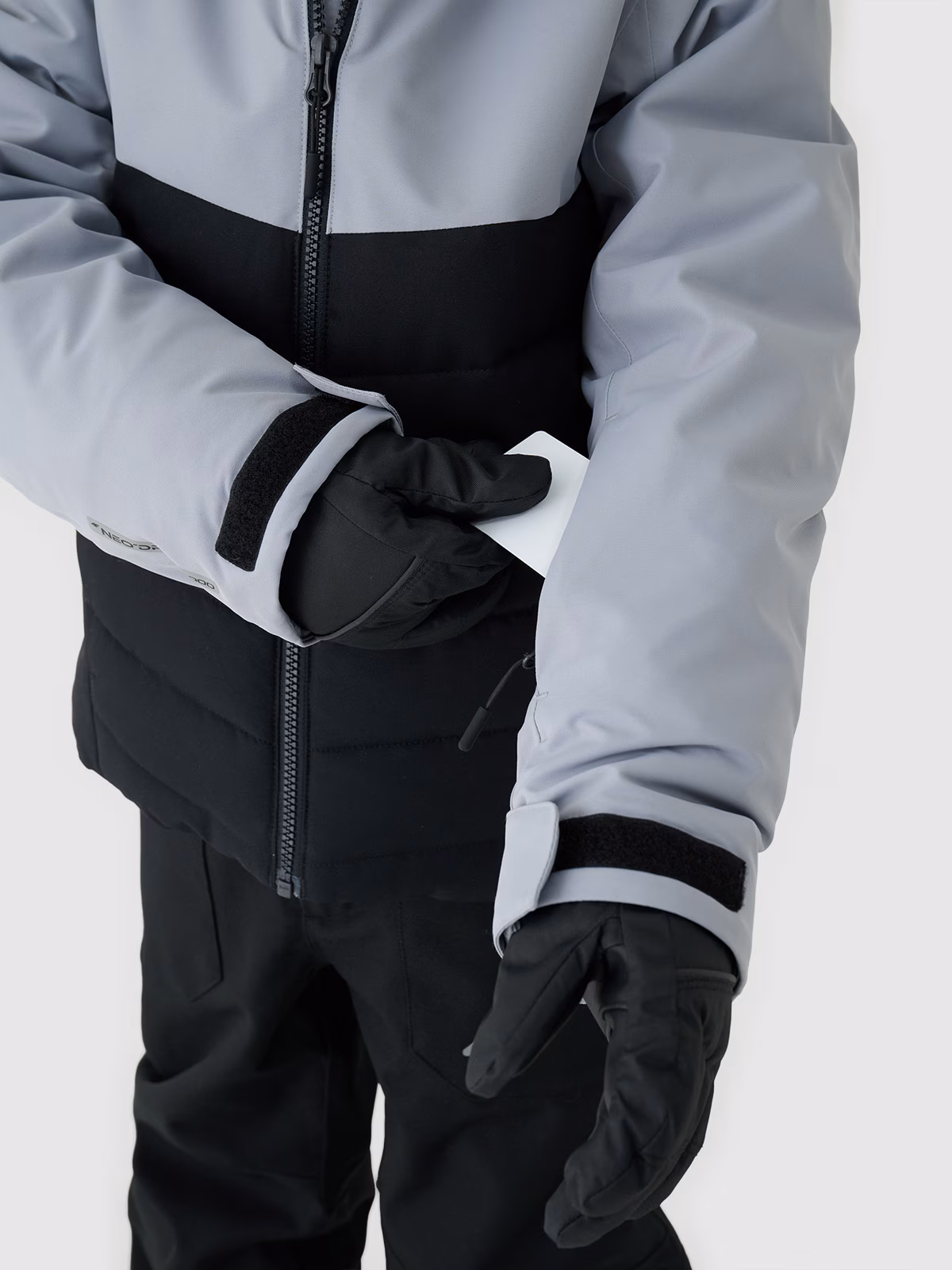 Kurtka narciarska membrana 5000 chłopięca - zielona