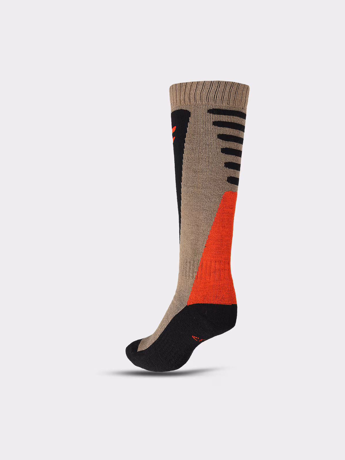 Skarpety narciarskie chłopięce - beżowe