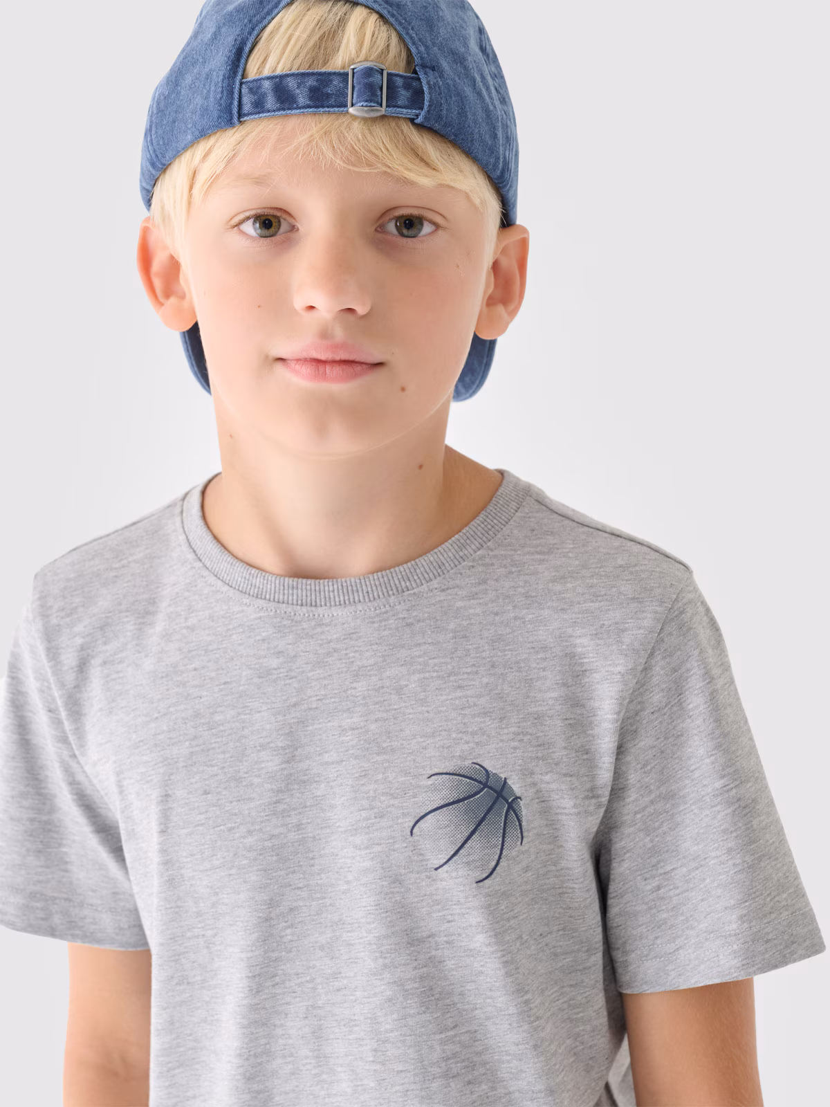 T-shirt z nadrukiem chłopięcy - czerwony