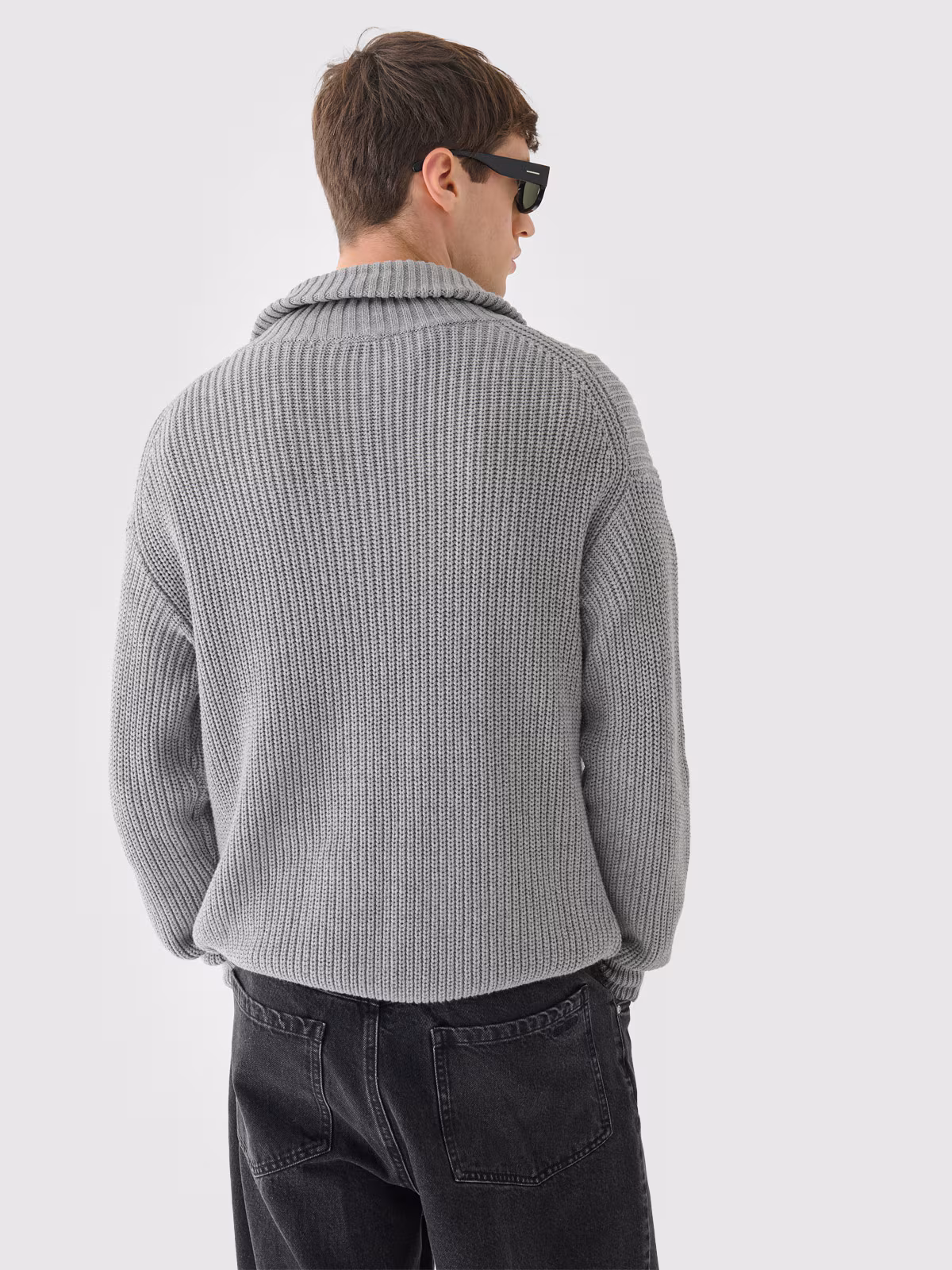 Sweter bawełniany męski Outhorn - szary